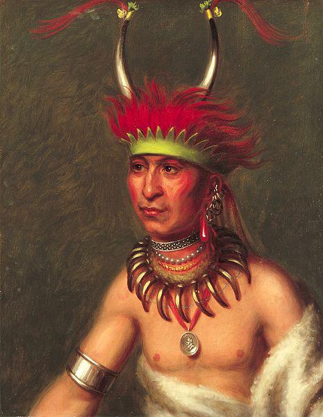 Charles Bird King Shaumonekusse. oil painting image